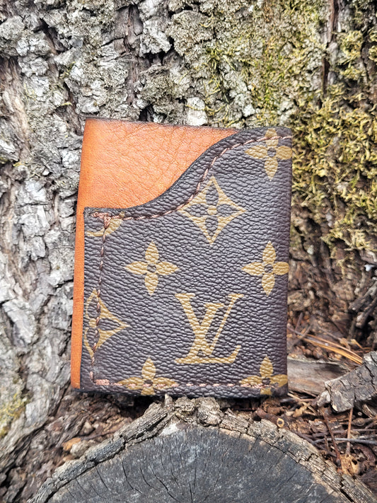 Upcycled OG Brown Minimalist Wallet