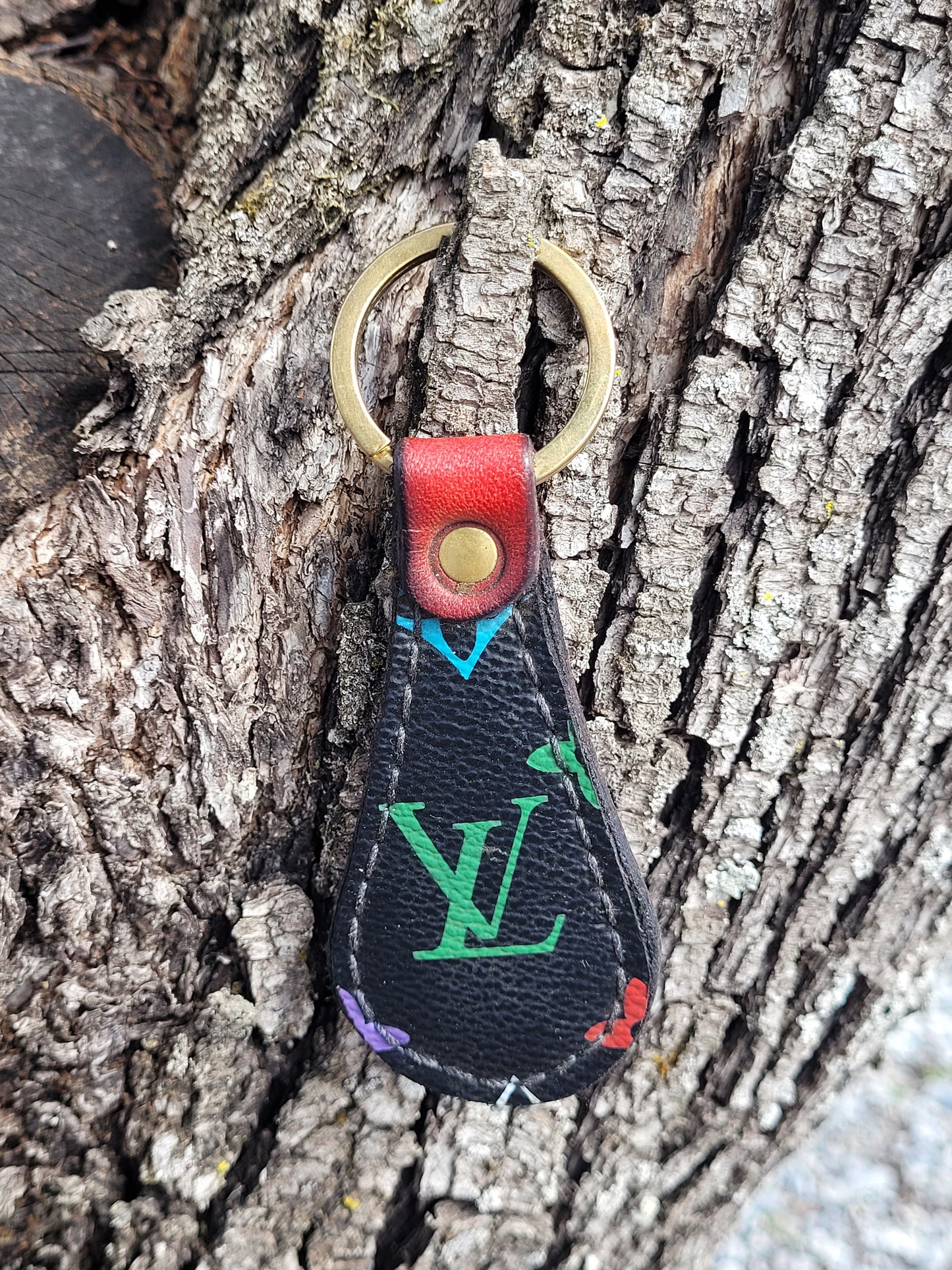 Upcycled OG Colored Keychain