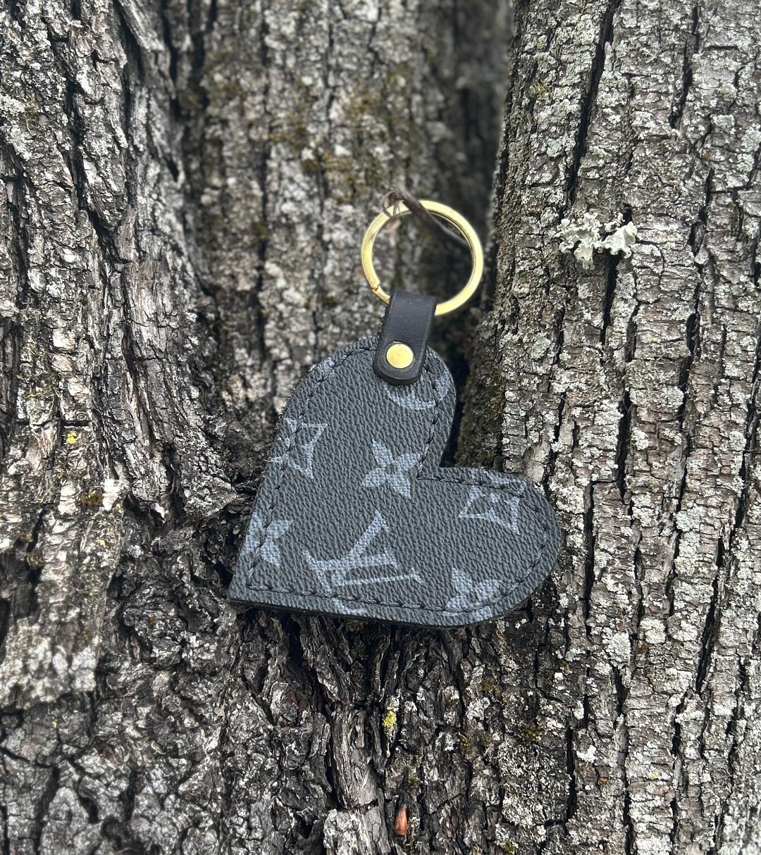 Upcycled Black & Grey OG Heart