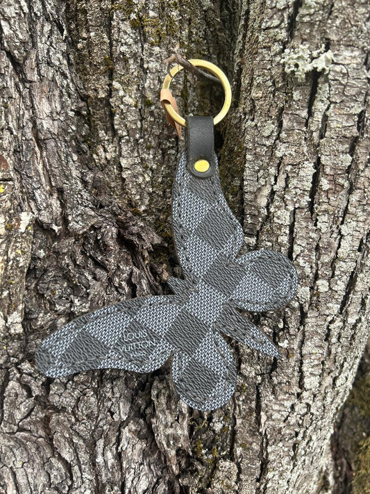 Upcycled Black & Grey LV Check