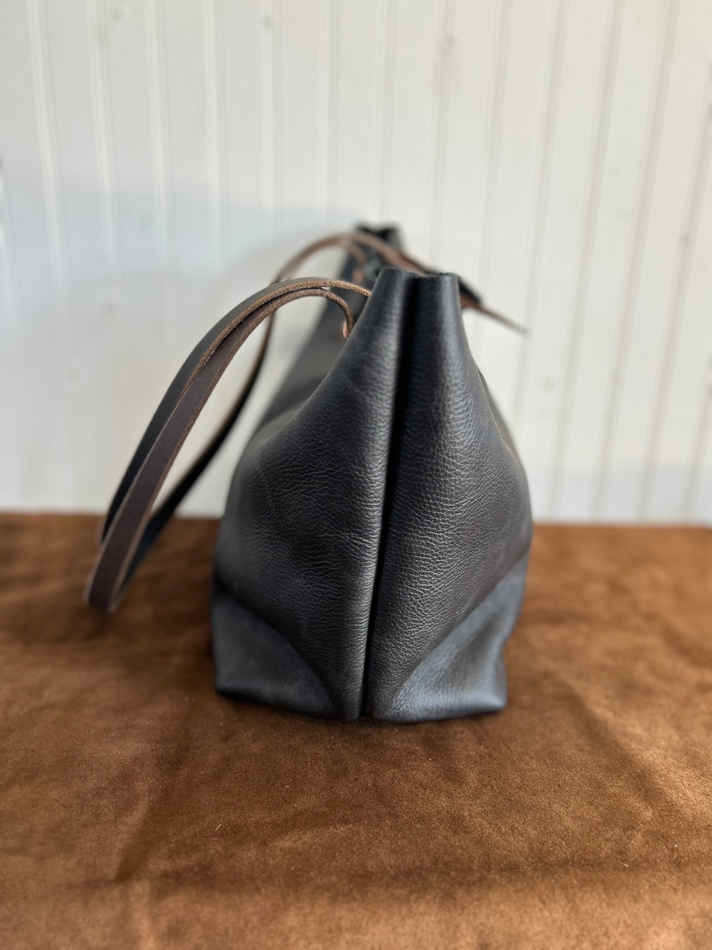 Oversize Tote Distressed Nashville Black
