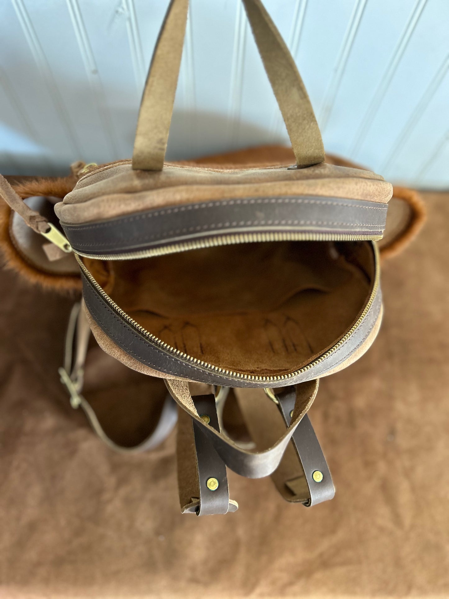 Hair-On Backpack