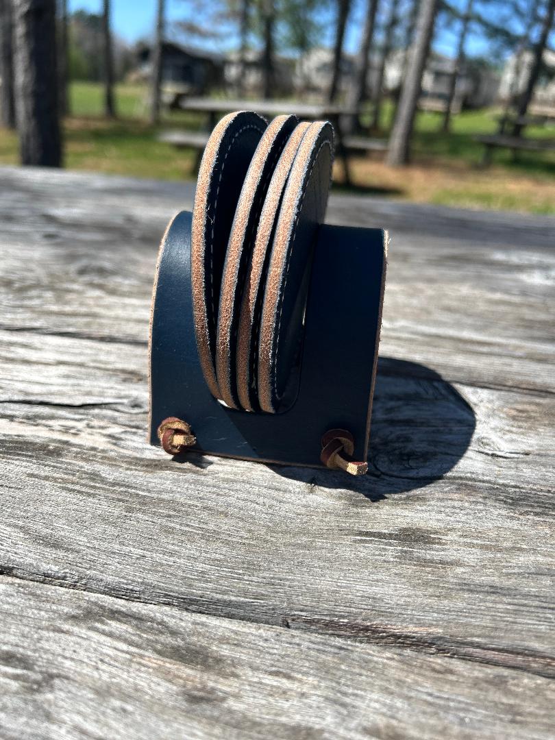 Set of 4 Navy Coasters
