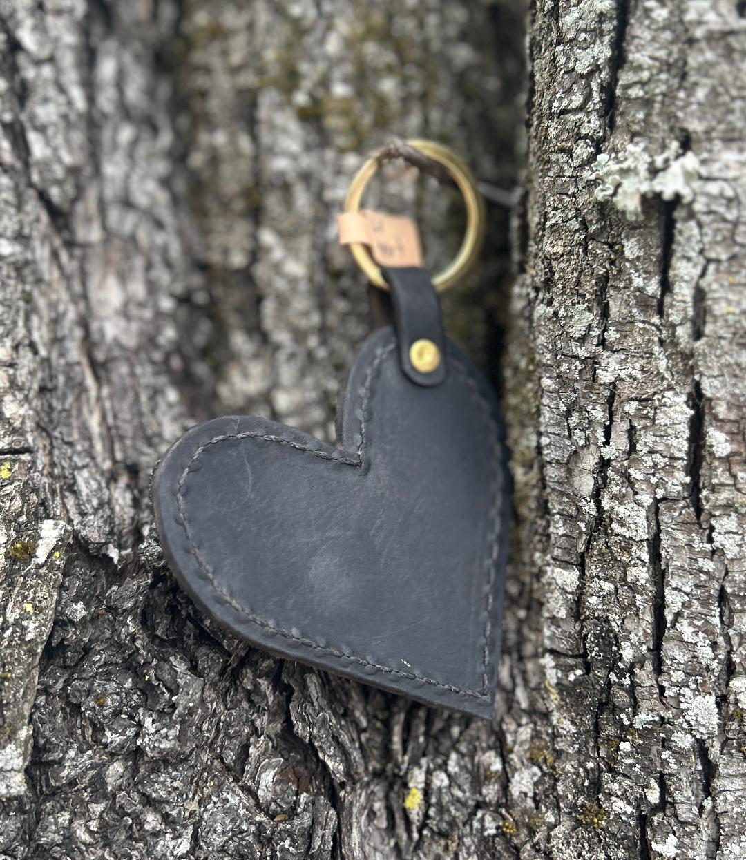 Upcycled Ghost LV Heart
