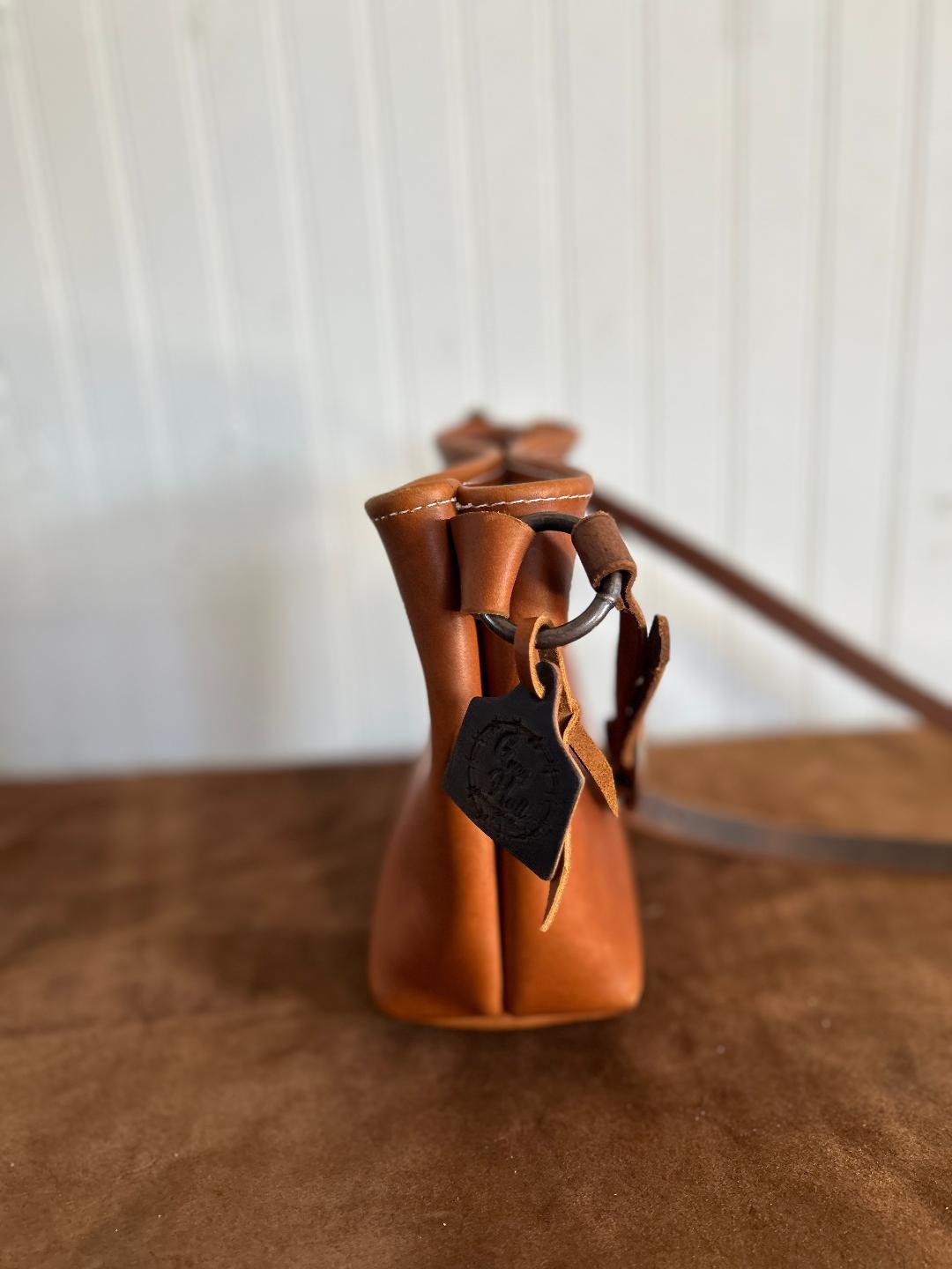 Small Cross Body Oil Tanned Bag