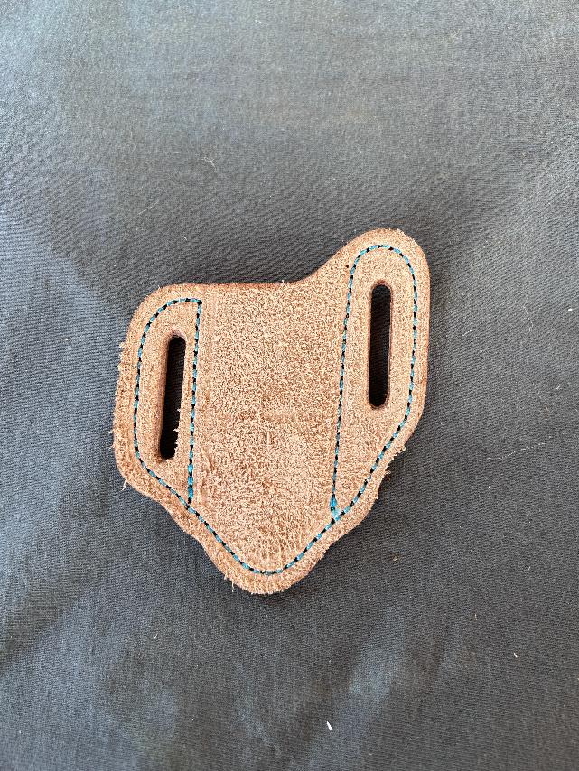 Small - Rough Out Turquoise Stitch