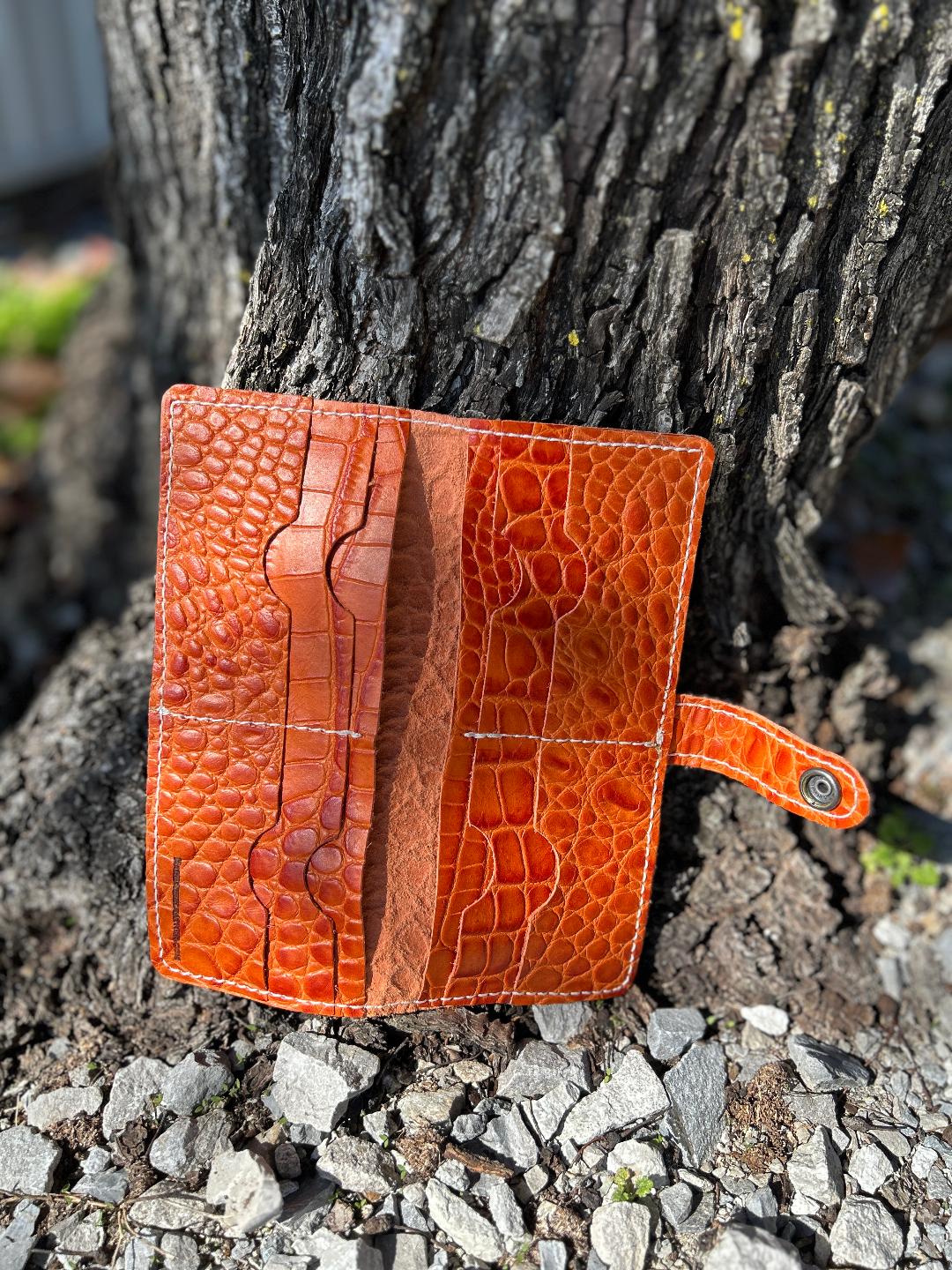 Tennessee Orange Croc Print