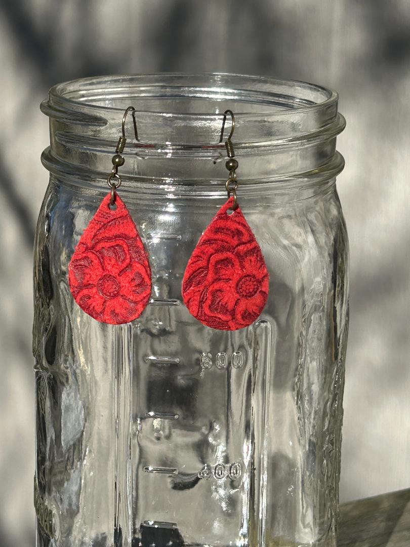 Small Red Squash Flower