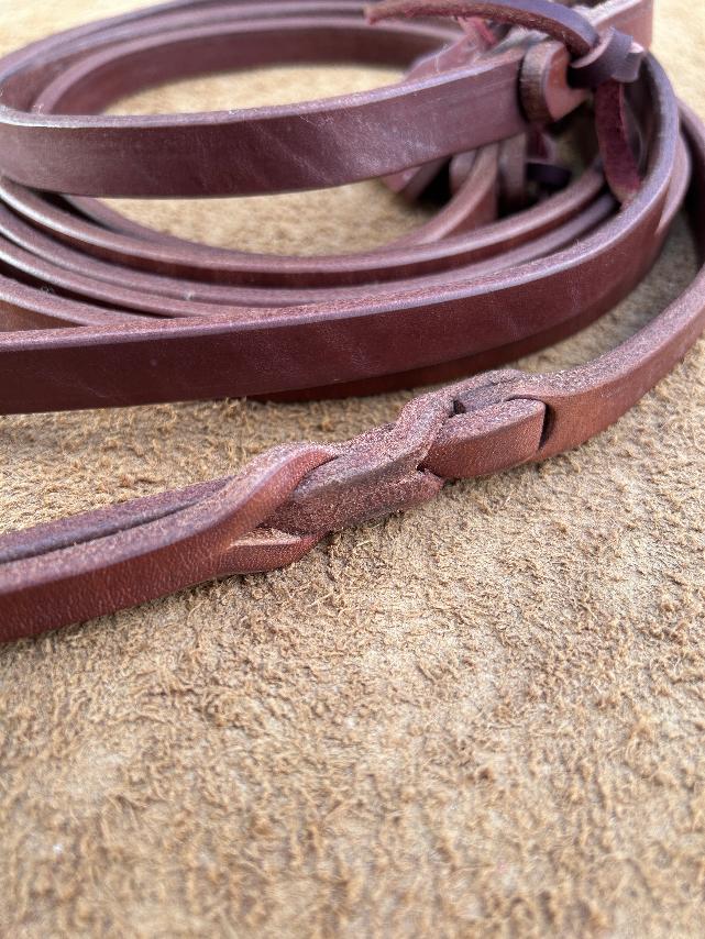 8'x5/8" Reins with popper on the end