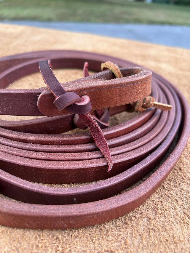 8'x5/8" Reins with popper on the end