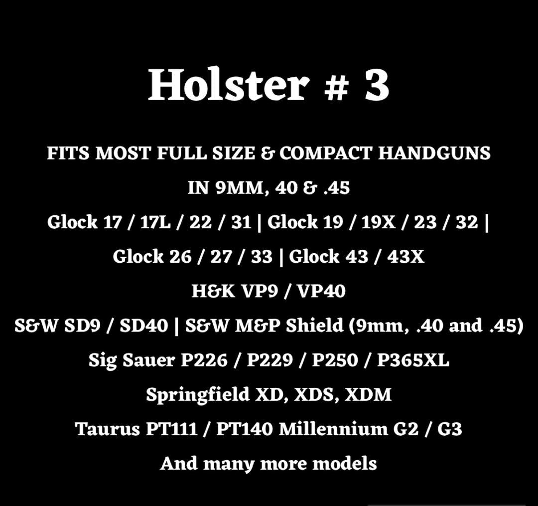 Holster #3 Lefthand
