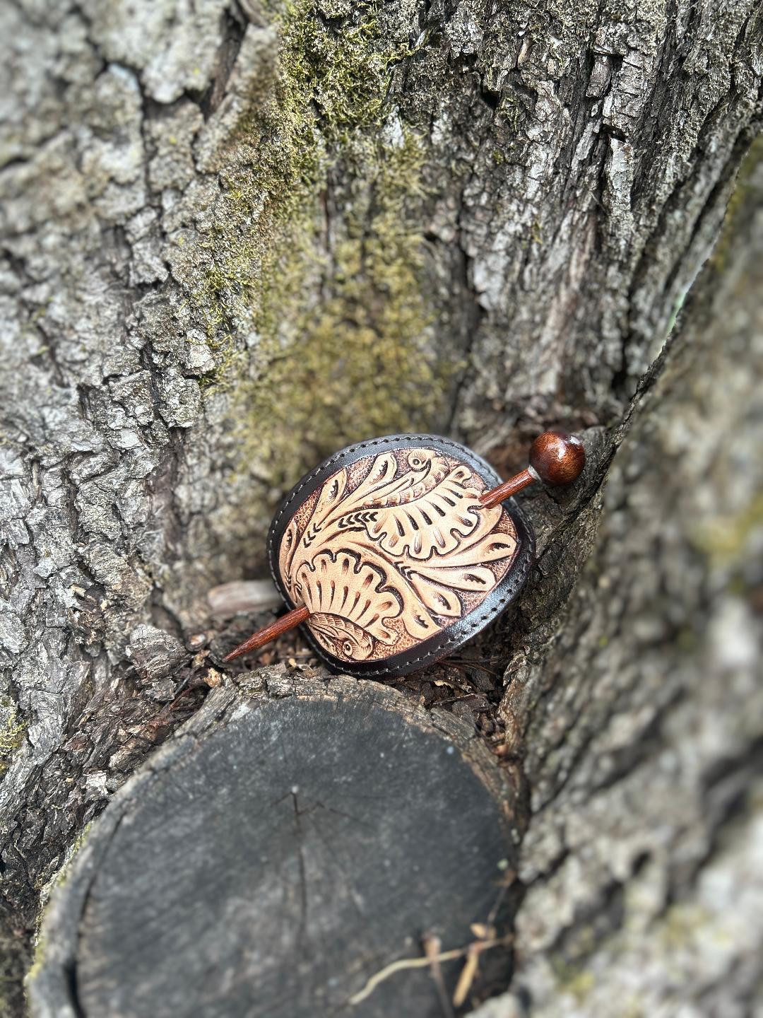 Antiqued Leaves