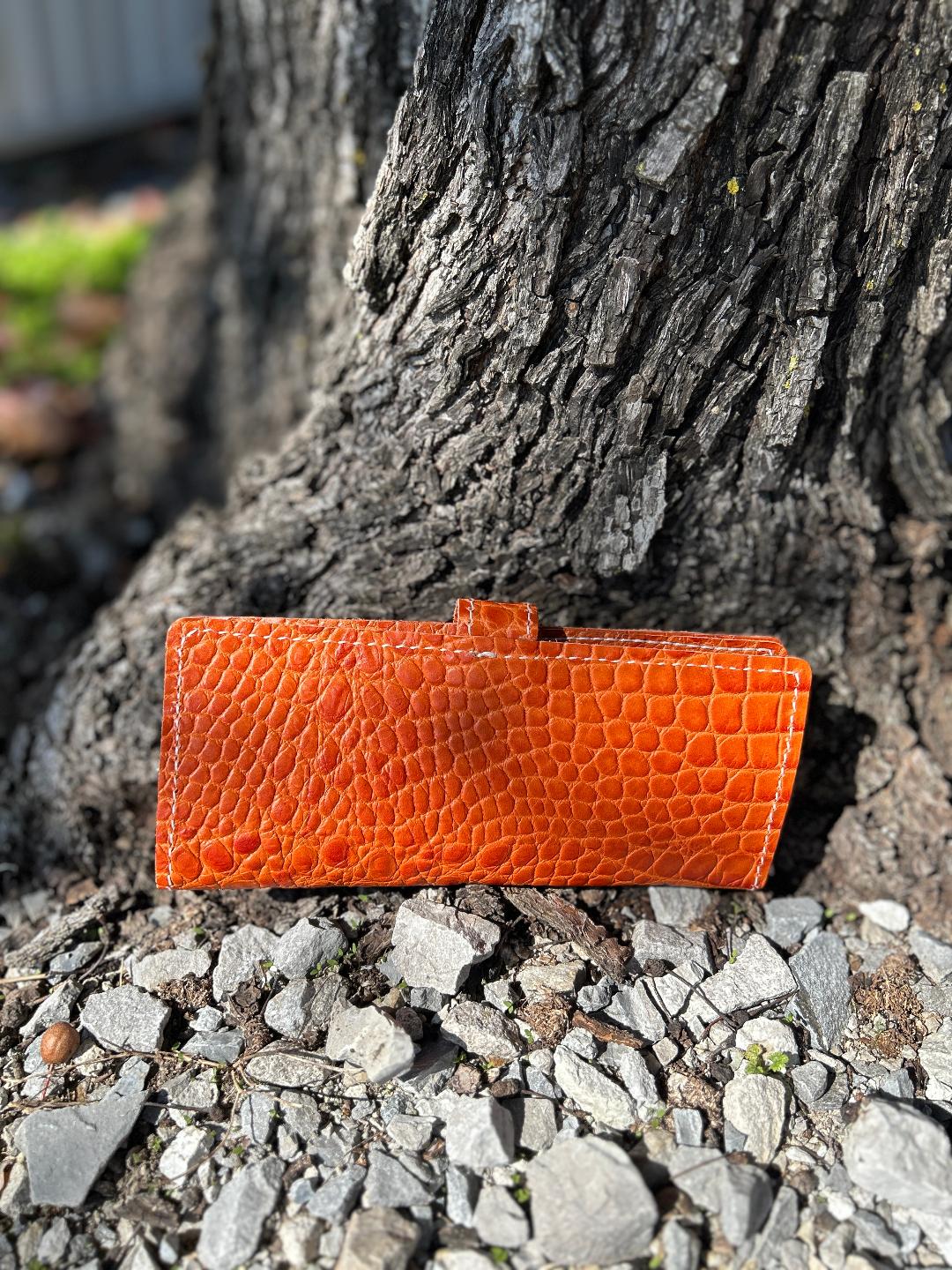 Tennessee Orange Croc Print
