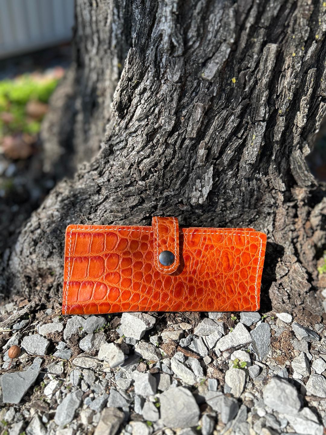 Tennessee Orange Croc Print