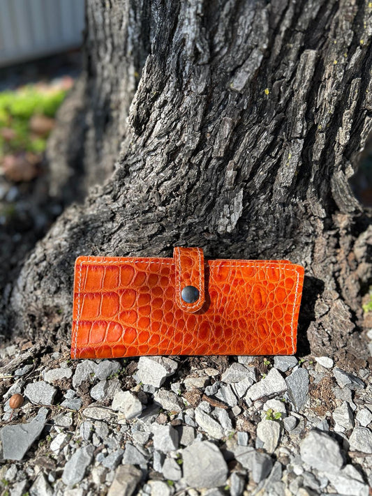 Tennessee Orange Croc Print