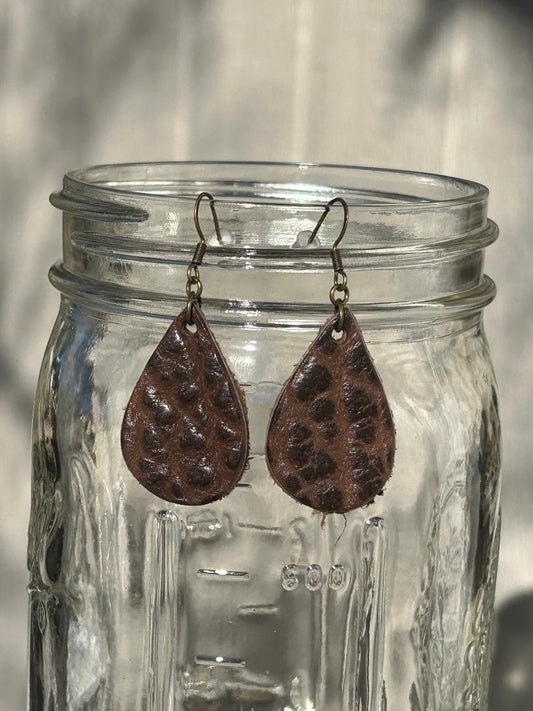 Small Dark Brown Bison