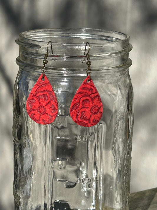 Small Red Squash Flower