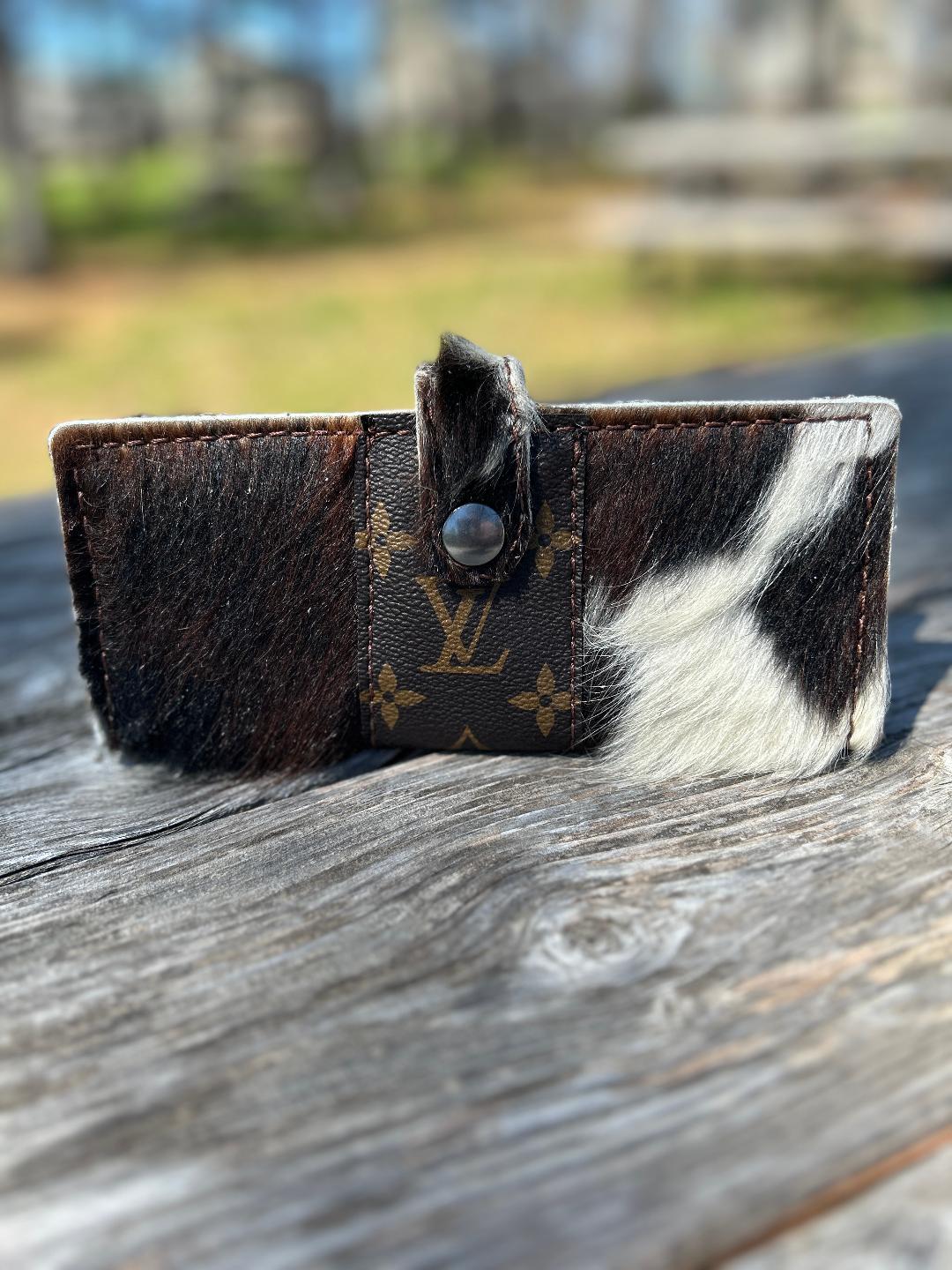 Upcycled OG Brown Hair-on Wallet